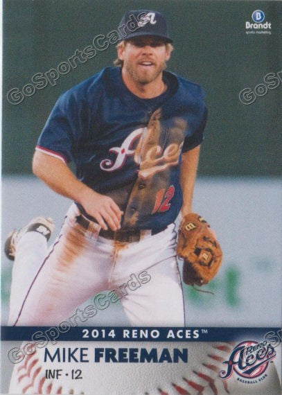 2014 Reno Aces Mike Freeman