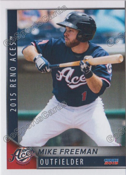 2015 Reno Aces Mike Freeman