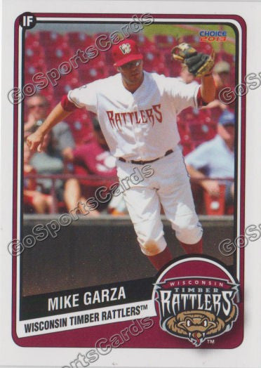 2013 Wisconsin Timber Rattlers Michael Mike Garza