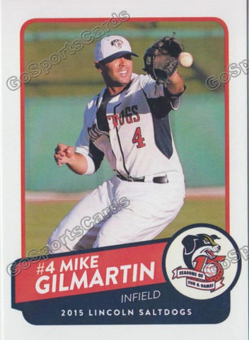 2015 Lincoln Saltdogs Mike Gilmartin