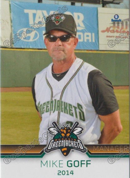 2014 Augusta Greenjackets Mike Goff