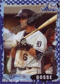 2010 West Michigan WhiteCaps Mike Gosse