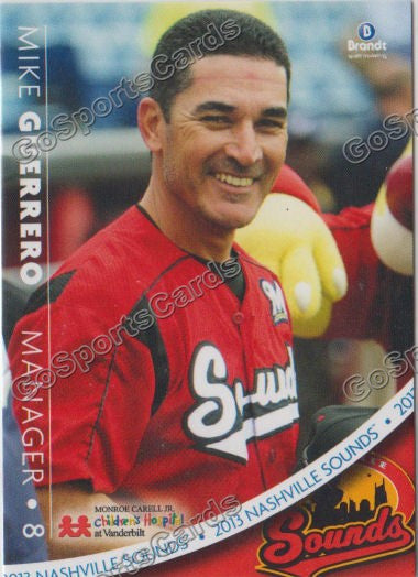 2013 Nashville Sounds Mike Guerrero