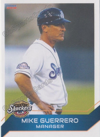 2018 Biloxi Shuckers Mike Guerrero