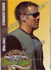 2009 New Hampshire Fisher Cats Mike Hall