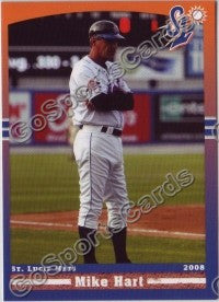 2008 St Lucie Mets Mike Hart