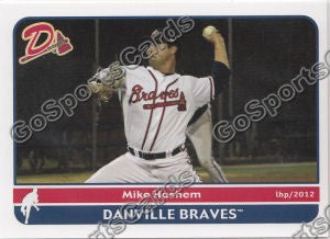 2012 Danville Braves Mike Hashem