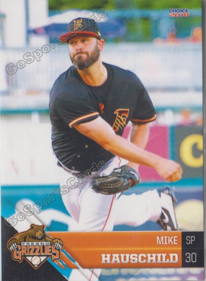 2018 Fresno Grizzlies Mike Hauschild