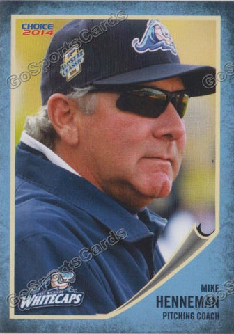 2014 West Michigan Whitecaps Mike Henneman