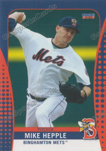 2016 Binghamton Mets Mike Hepple