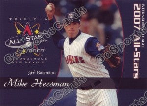 2007 International League All Star Choice Mike Hessman