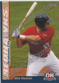 2012 Oklahoma City Redhawks Mike Hessman