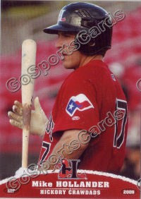 2009 Hickory Crawdads Mike Hollander