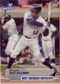 2006 West Michigan WhiteCaps Mike Hollimon