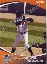 2009 Erie SeaWolves Mike Hollimon