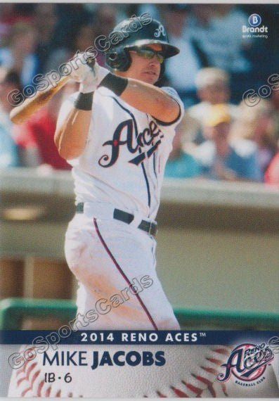 2014 Reno Aces Mike Jacobs