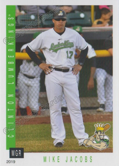 2019 Clinton LumberKings Mike Jacobs