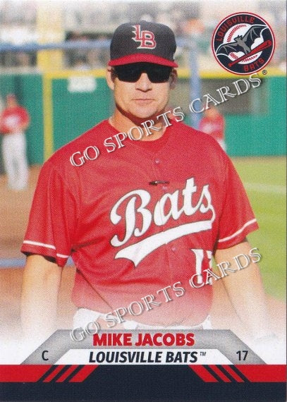 2023 Louisville Bats Mike Jacobs – Go Sports Cards