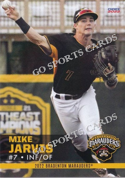 2022 Bradenton Marauders Mike Jarvis