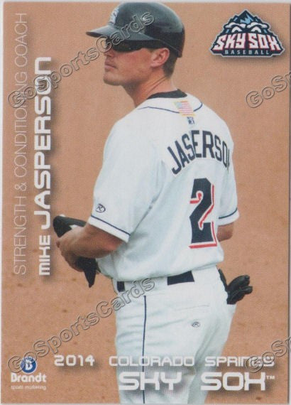 2014 Colorado Springs Sky Sox Mike Jasperson