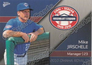 2010 Omaha Royals Mike Jirschele