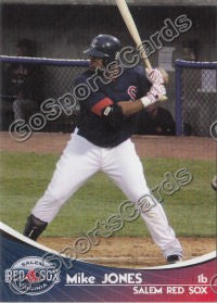 2009 Salem Red Sox Mike Jones