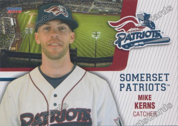 2016 Somerset Patriots Mike Kerns