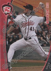 2012 Richmond Flying Squirrels Michael Mike Kickham