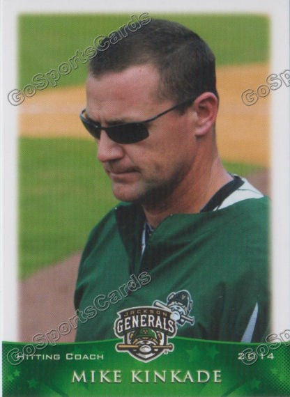 2014 Jackson Generals Mike Kinkade