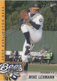 2009 Burlington Bees Mike Lehmann