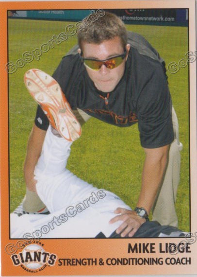 2014 San Jose Giants Mike Lidge