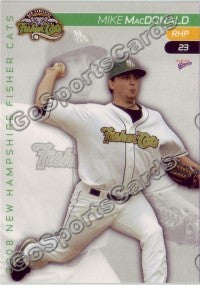 2008 New Hampshire Fisher Cats Mike MacDonald