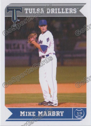 2013 Tulsa Drillers Mike Marbry
