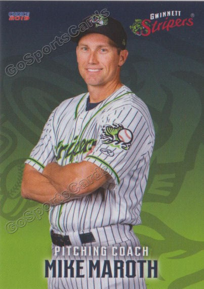 2019 Gwinnett Stripers Mike Maroth