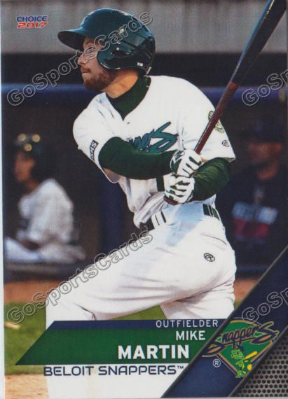 2017 Beloit Snappers Mike Martin