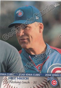 2012 Iowa Cubs Mike Mason