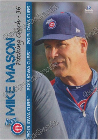 2013 Iowa Cubs Mike Mason