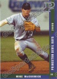 2006 Princeton Devil Rays Mike McCormick