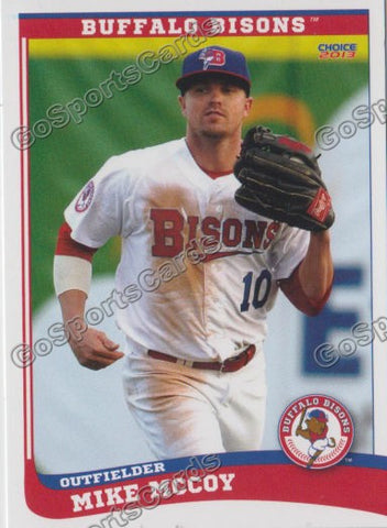 2013 Buffalo Bisons Mike McCoy
