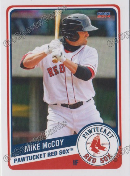 2014 Pawtucket Red Sox Mike McCoy