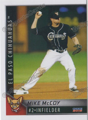 2015 El Paso Chihuahuas Mike McCoy