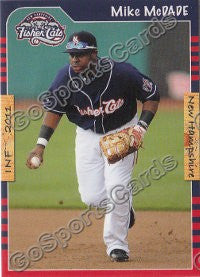 2011 New Hampshire Fisher Cats Mike McDade