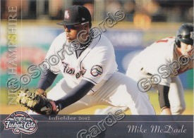2012 New Hampshire Fisher Cats Mike McDade