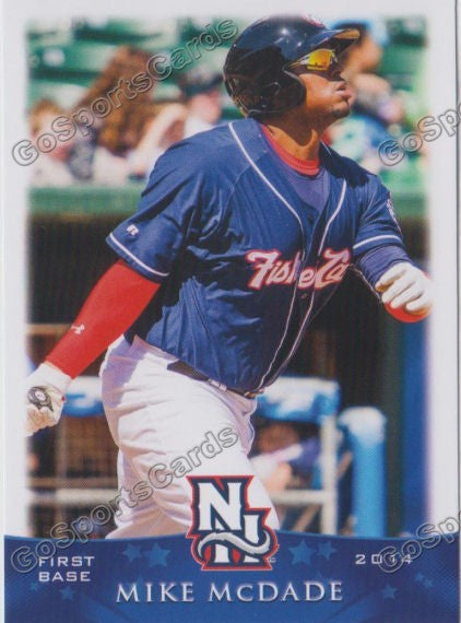 2014 New Hampshire Fisher Cats Mike McDade