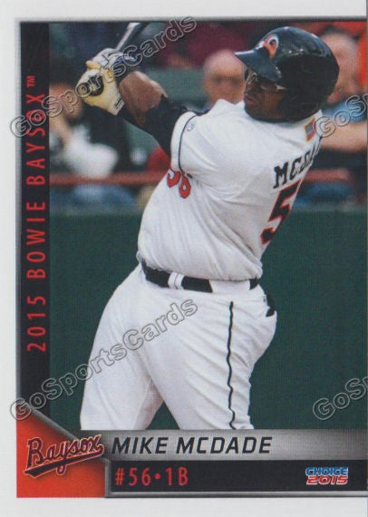 2015 Bowie Baysox Mike McDade