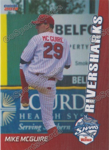 2012 Camden RiverSharks Mike McGuire