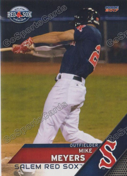 2017 Salem Red Sox Mike Meyers