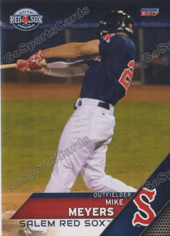 2017 Salem Red Sox Mike Meyers