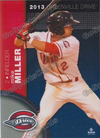 2013 Greenville Drive Mike Miller