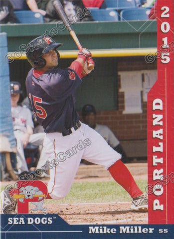 2015 Portland Sea Dogs Mike Miller